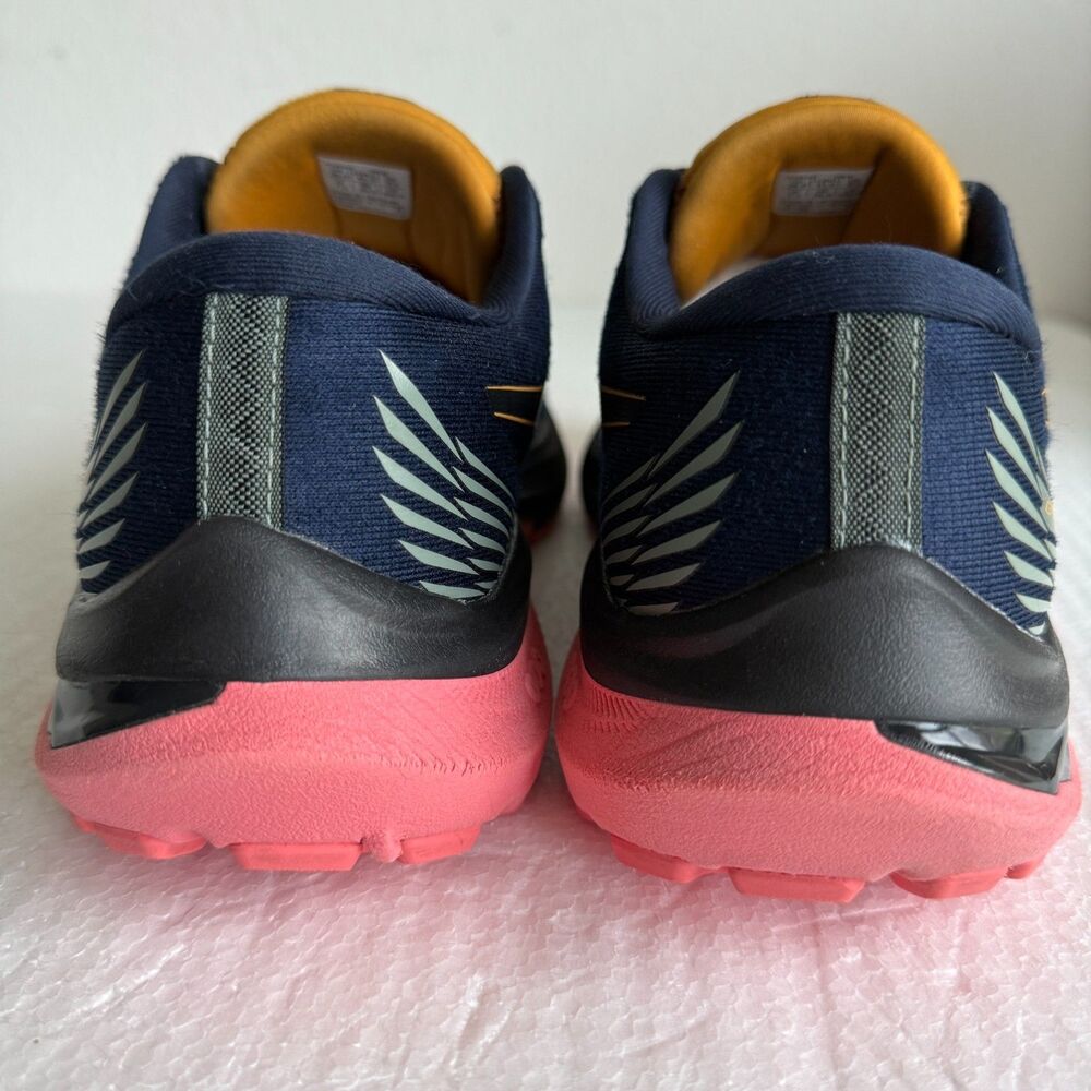 Asics GT 2000 11 Trail Running Shoes Blue/Papaya Womens Sz 9.5 Wide - Picture 4 of 13